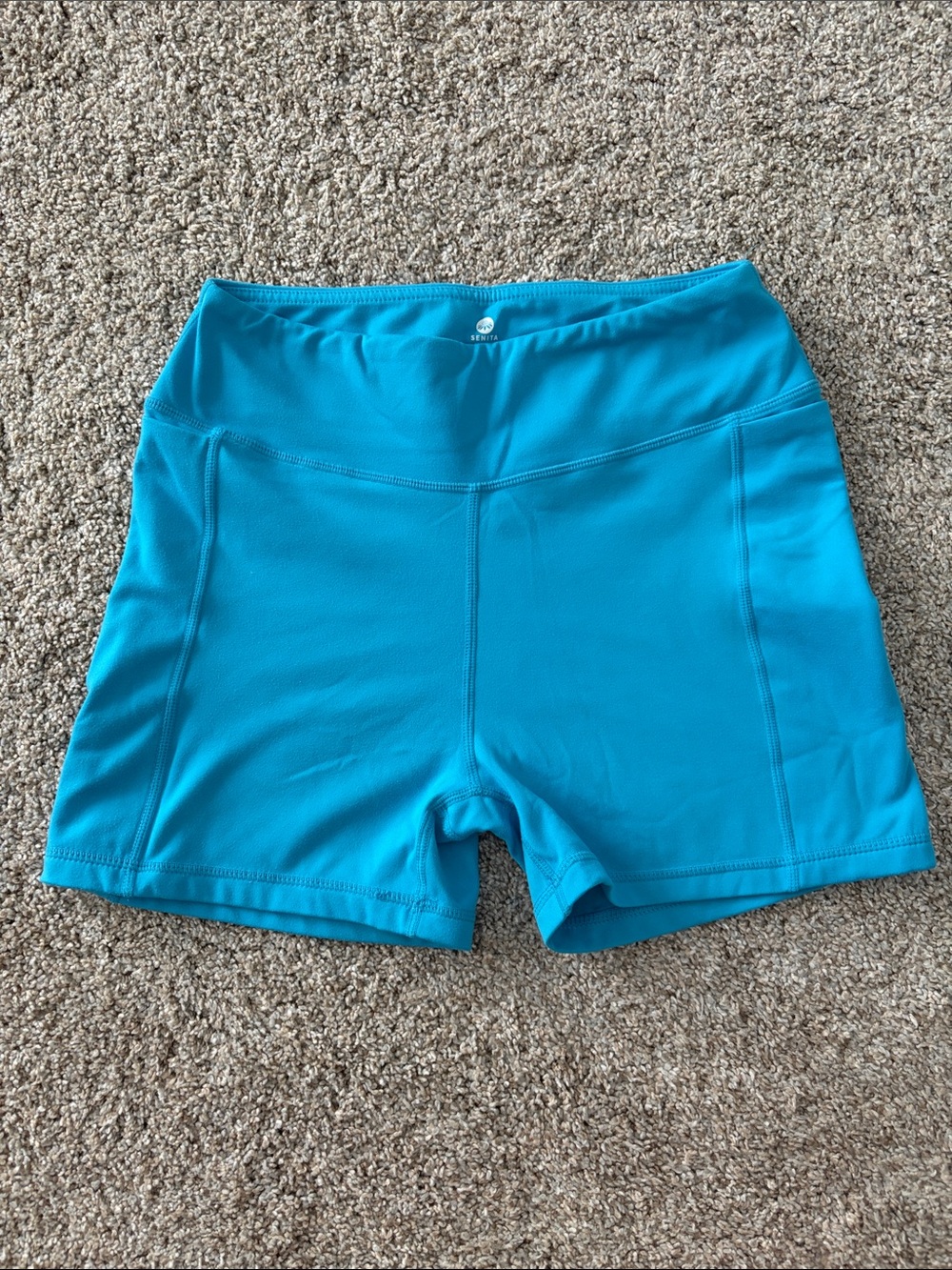 Senita Athletics skin adventure rip shorts Ocean 3.75” inseam